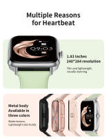 Reloj mujer inteligente Bluetooth llamadas Fitness exterior vogue deporte sano ritmo cardíaco Reloj de presión arterial - details 1