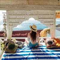 Toalla de playa grande de algodón 180 x 90 cm Ligera, sin arena, de secado rápido, absorbente, fina, adecuada para piscina, camping, playa, artículos de viaje, artículos esenciales para las vacaciones - details 0