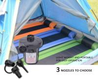 Bomba de Aire Eléctrica Portátil, Inflador para Colchones Inflables, Piscinas, Barcos, Juguetes Inflables o Camping, with 3 Accesorios, 240V AC / 12V DC - details 0