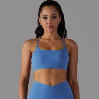 Nessaj-Sujetador deportivo cruzado Sexy para mujer, Top de gimnasio, entrenamiento, correr, Yoga, ropa interior deportiva, Fitness, camisetas sin mangas - details 12