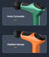 Pistola de Masajes Portátil con 4 Cabezales para Relajación y Recuperación - details 19
