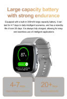 Relojes inteligentes hombre mujer Bluetooth deporte ritmo cardíaco presión arterial reloj - details 22