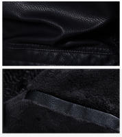 Nueva chaqueta de cuero para hombre, moda delgada de motocicleta juvenil, PU, de otoño e invierno - details 16