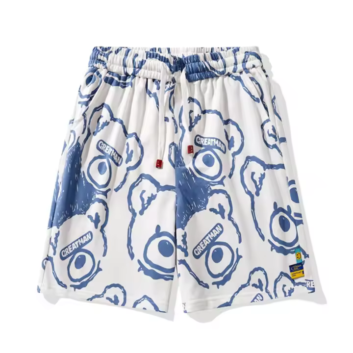 CHAIFENKO Pantalones Cortos de Verano para Hombres Secado Rápido, Sencillez al Aire Libre, Moda Casual - 1