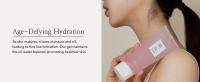 Age-defying hydration, fine lines, oil-water balance, promoting healthier skin, red bean water gel