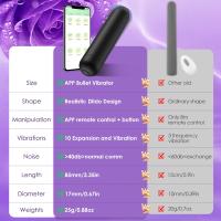 Vibrador inalámbrico Bluetooth G-spot Control remoto a través de la aplicación - details 0