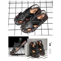 Sandalias de Cuero Veraniegas para Hombres Comodidad Ligera Antideslizante - details 25