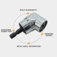 Llave de rosca ajustable de 105 grados con adaptador de bits hexales herramienta de rosca angle taladro - details 4