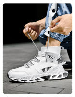 Zapatos de calcetín alto a la moda para hombre, zapatos deportivos informales antideslizantes para exteriores, zapatos transpirables para correr, calzado deportivo para caminar y trotar - details 15