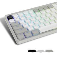 Teclas PBT de perfil bajo 143, teclas retroiluminadas con brillo RGB para teclado nical 60% 61/87/104 Cherry Gateron MX Gamer - details 0