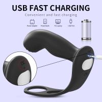 Vibrador de Prostatea para Hombres Enchufe de Glúteo con Estimulación de Tres Puntos Control APP - details 10