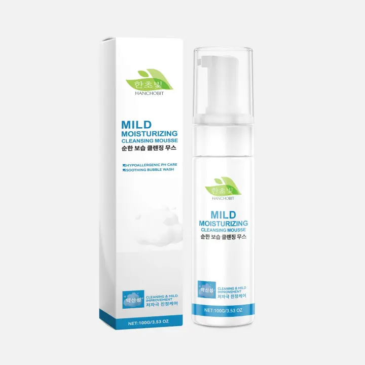 Mousse hidratante suave, limpieza profunda, cuidado diario suave de la piel. - 1
