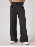 Pantalones de chándal ligeros de secado rápido para correr al aire libre, pantalones sueltos para gimnasio, entrenamiento, Yoga, ropa de trabajo recta para exteriores, pantalones casuales para mujer - details 4