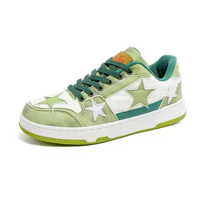2025 Nuevos Zapatos Casuales Vulcanizados Para Hombres Zapatillas De Deporte De Encaje Para Hombres Al Aire Libre Zapatos Cómodos Zapatos De Skate Modernos Transpirables Para Hombres - 1