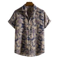 Camisa hawaiana floral de manga corta y corte ajustado - details 1