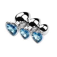 Leten S/M/L Anal Metal juguetes sexuales para adultos para mujeres hombres cristal erótico bala Butt Plug estimulador masajeador de próstata productos íntimos - details 8