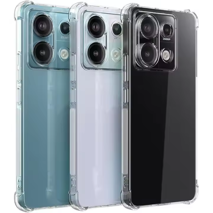 Funda de Lujo Transparente y a Prueba de Golpes para Xiaomi Redmi Note - 1