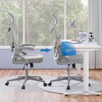 Silla de Oficina Ergonómica Silla Reposabrazo Ajustable Silla Oficina Trabajo con Reposacabeza Silla Giratoria Rosa - details 16