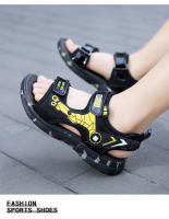 Sandalias deportivas transpirables para niños, zapatos de playa informales, cómodos, de suela suave, antideslizantes, a la moda, de verano - details 14