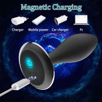 Leten Plug Anal Vibrador Control Remoto Masajeador Prostatico de Acero Inoxidable - details 11