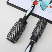 Peine Redondo Cepillo de Nailón para Estilizar el Cabello Tubo Termérico de Aluminio - details 6
