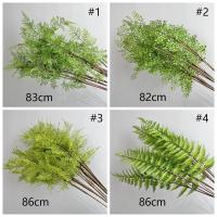 Ramas de plantas de helecho artificiales realistas, hechas a mano, tacto Real, vegetación Artificial, hierba de helecho, plantas falsas elegantes - details 0