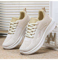 Zapatos de running mujeres 2024 casual suela suave zapatillas transpirables zapatos individuales fly weave mesh top zapatos venta al por mayo - details 9