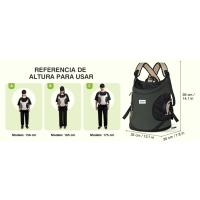 ALLSOPETS Mochila frontal para perros