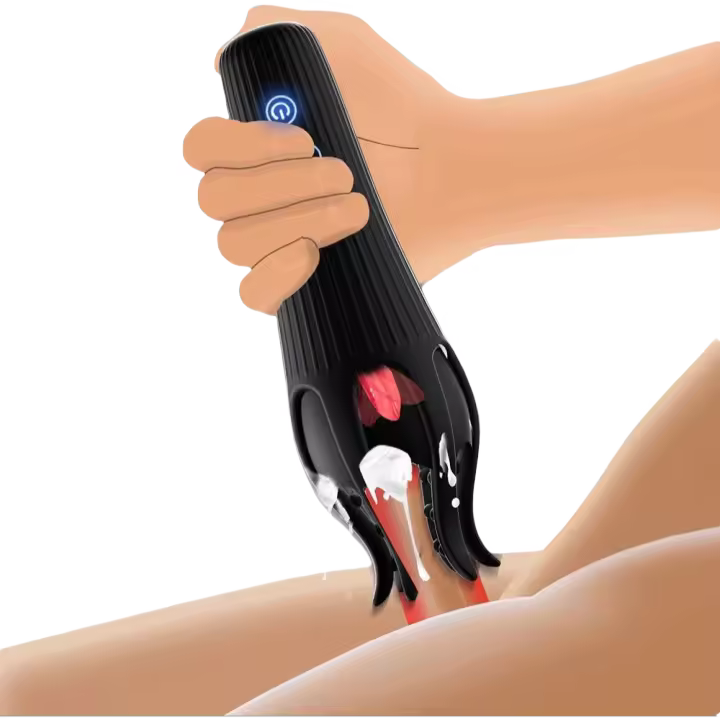 Leten-vibrador masturbador, estimulador del glande, juguete sexual para retrasar la eyaculación, entrenamiento, placer masculino, prolongar la resistencia - 1