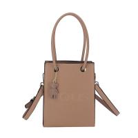 Textura de la moda de las mujeres portátil pequeña bolsa cuadrada versátil letra personalizada bolsa de mensajero nueva bolsa de mano vertical mujeres - details 9