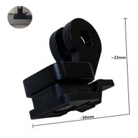 Soporte de Lámpara Frontal para Bicicleta Accesorios de Bicicleta Compatible con Bontrager Ion Prort Lifting Colgante de Plástico Peligro Normal - details 1