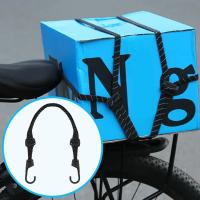 Correas de equipaje para motocicleta con gancho, cuerda para atar para motocicleta, cuerda reflectante versátil para equipaje, cinturón elástico para sombrero y Scooter - details 13