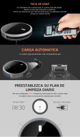 Vancostar-Robot aspirador inteligente para el hogar, aspiradora con cepillo Central, depósito grande de polvo seco, Sensor inteligente, carga automática, limpieza fácil, PRO4 - details 6