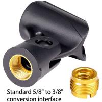 Soporte Universal de Clip para micrófono, adaptadores de tuerca macho a hembra de 5/8 pulgadas, 4 unidades - details 1