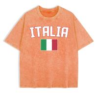 Camiseta Casual de Verano para Mujer Algodón Cinturón, Cuello Redondo, Manga Corta - details 7