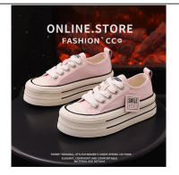 Zapatos de cuero con plataforma aumentada para mujer, zapatillas informales de estilo Joker, color blanco, novedad de 2024 - details 26