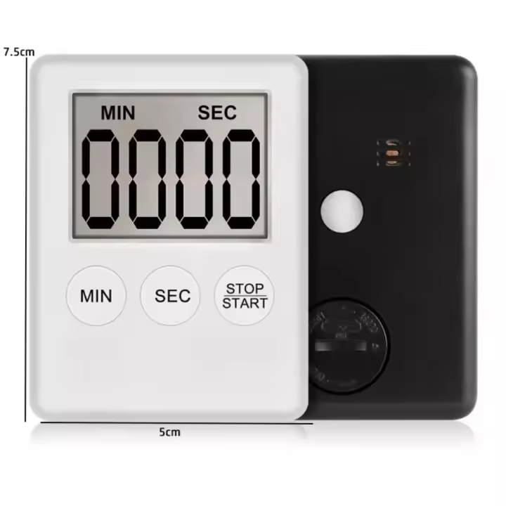 Nuevo Temporizador de cocina Digital con pantalla LCD grande, reloj magnético fuerte con cuenta regresiva, temporizador portátil ultrafino para cocinar - 1