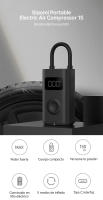 Compresor de Aire Eléctrico Portátil Xiaomi Mijia 150PSI para Bicicleta, Coche, Fútbol, Baloncesto, Hogar Inteligente Hecho en China - details 0