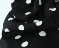 TRAFZA-Conjunto de falda con estampado de lunares para mujer, Top corto de manga corta con cuello cuadrado, falda con abertura de cintura alta, Vintage, Primavera, 2024 - details 8