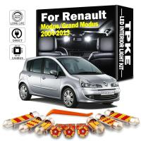 Kit de Luz de Domo de LED Interior TPKE para Renault Modus Grand 12Pcs Bombillas de Coche Interior - details 0