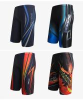 Bañadores para niños, traje de baño impermeable de secado rápido, traje de baño largo para buceo, calzoncillos tipo bóxer, pantalones cortos de playa Gay - details 6