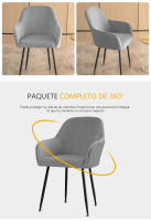 Funda de silla de comedor de alta gama Forcheer Funda de asiento de terciopelo elástica de spandex para sala de estar - details 2