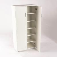Librería de Dos Puertas Mueble auxiliar de madera 60cms de ancho, 32.5cms de profundidad, 124cms de alto Blanco - details 6