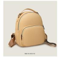 Mochila Mini OKKID Compacta Bolsa de Viaje en Cuero Azul y Amarillo Bolsa de Hombro para Mujeres - details 10