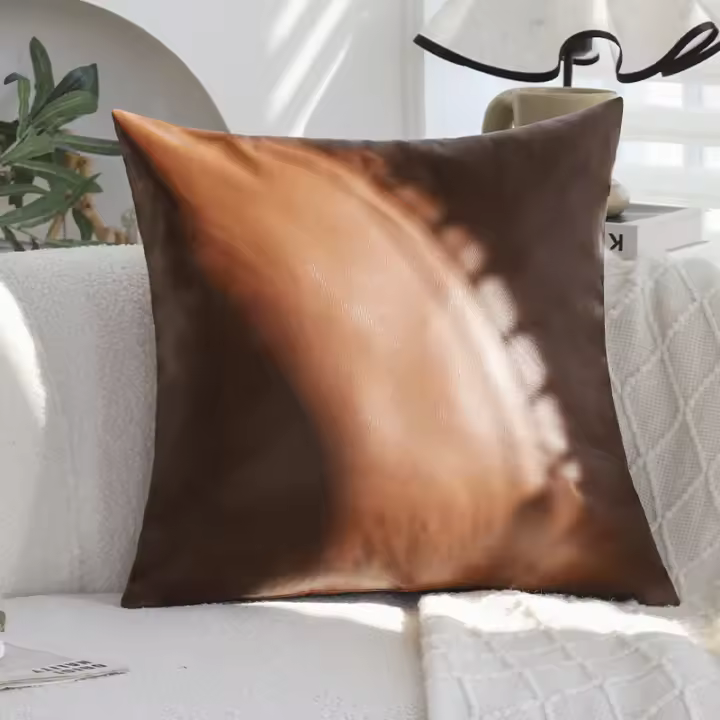 PU cuero juego de 4 piezas/cubierta de cojín de un solo dormitorio, sala de estar Sofá Carretero decoración del hogar Base de almohada 45x45cm - 1
