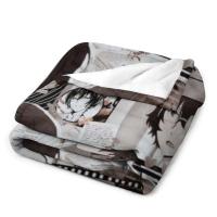 Manta estética Dazai, mantas decorativas suaves para sofá - details 3