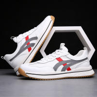 Zapatos blancos de Primavera y verano para hombres, deportes y ocio, pequeños, tablero - details 4