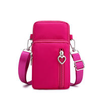 Bolsos Cruzados para Mujeres Impermeables de Nylon Multifuncionales Casual Pequeños Estuche para Teléfono Móvil Bolsa Deportiva - details 10