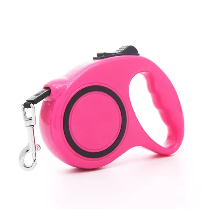 Correa para perro de 3M y 5M, cuerda de tracción ajustable retráctil automática para mascotas, correa de plomo extensible Flexible para gatos para caminar al aire libre - 1