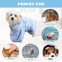Albornoz para perro, toalla Ultra suave, superabsorción, ideal para ducha, suministros de baño - details 5